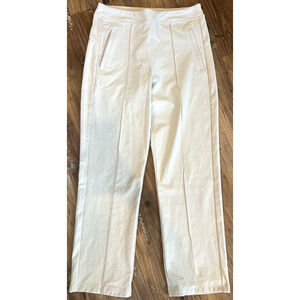 Athleta Straight Leg Stretch Pants Womens Size 8‎ Career Comfort Casual Preppy